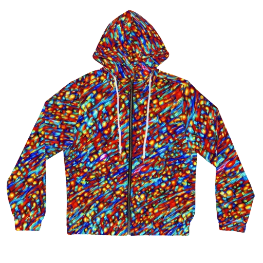 Sonic Solaris on a Women's Full-Zip Hoodie