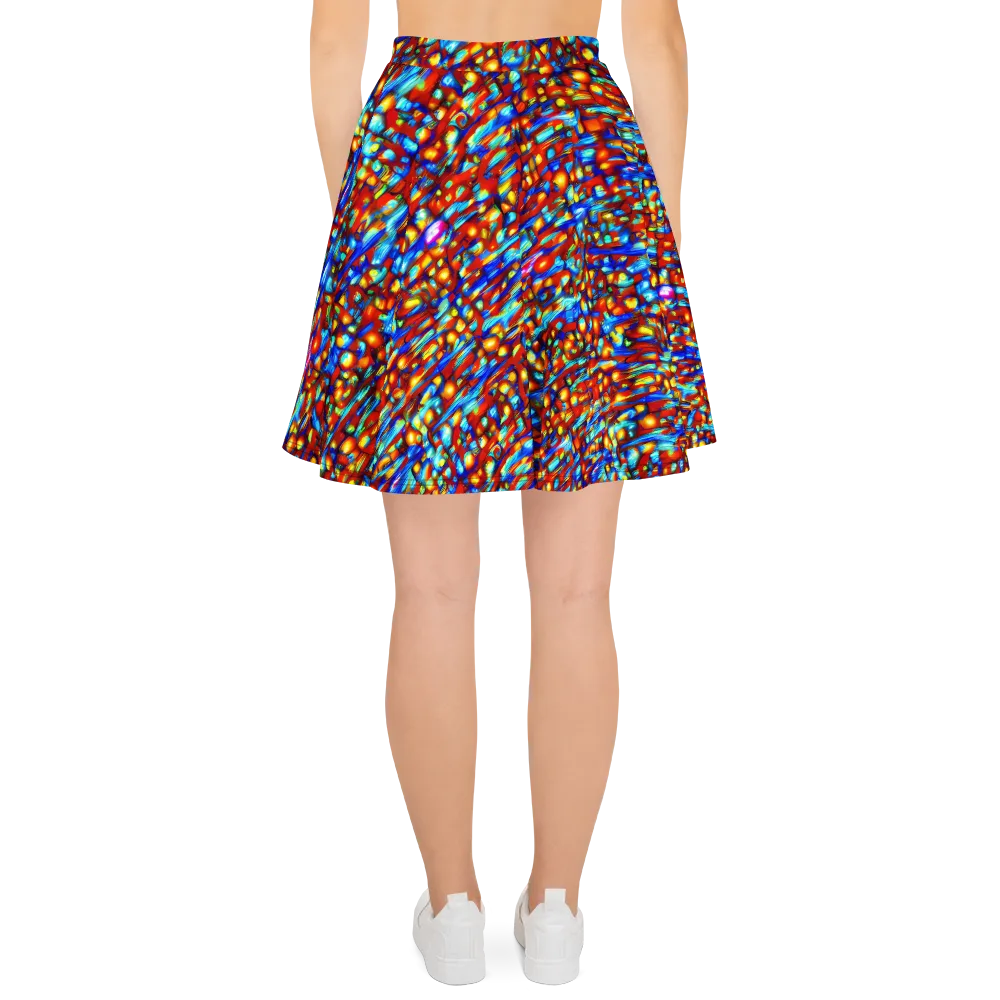 Sonic Solaris on Skater Skirt — Back