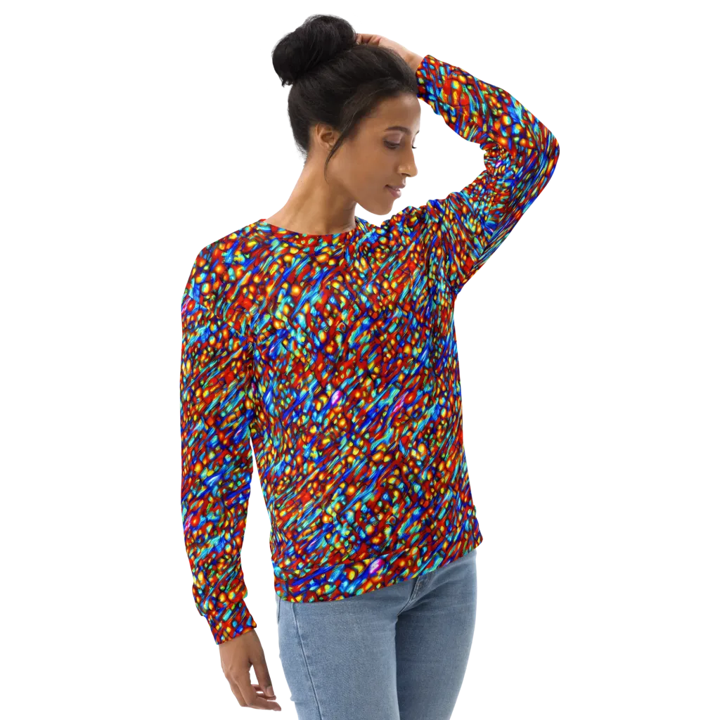 Sonic Solaris on Sweatshirt — Right Front