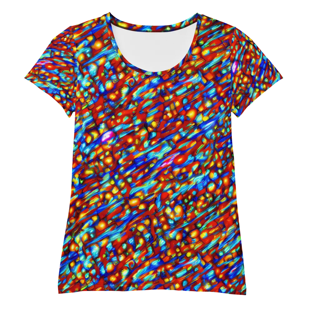 Sonic Solaris on Women's Athletic T-Shirt — Front