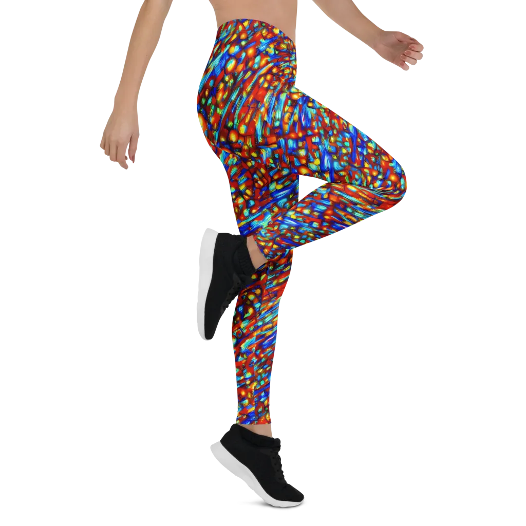 Sonic Solaris on Leggings — Right
