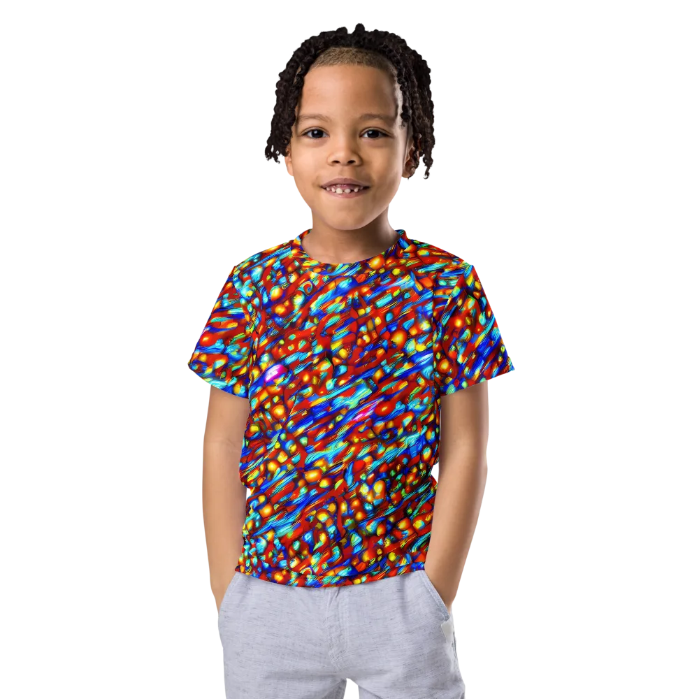 Sonic Solaris on Kids Crew Neck T-Shirt — Front