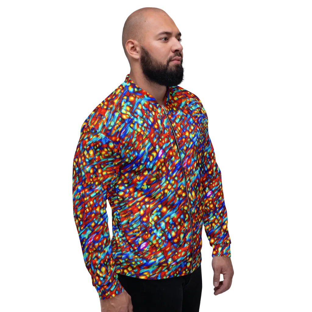 Sonic Solaris on Bomber Jacket — Right