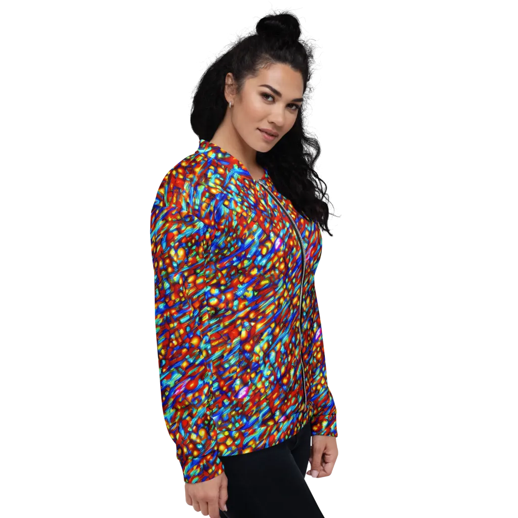 Sonic Solaris on Bomber Jacket — Right