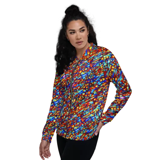 Sonic Solaris on a Bomber Jacket