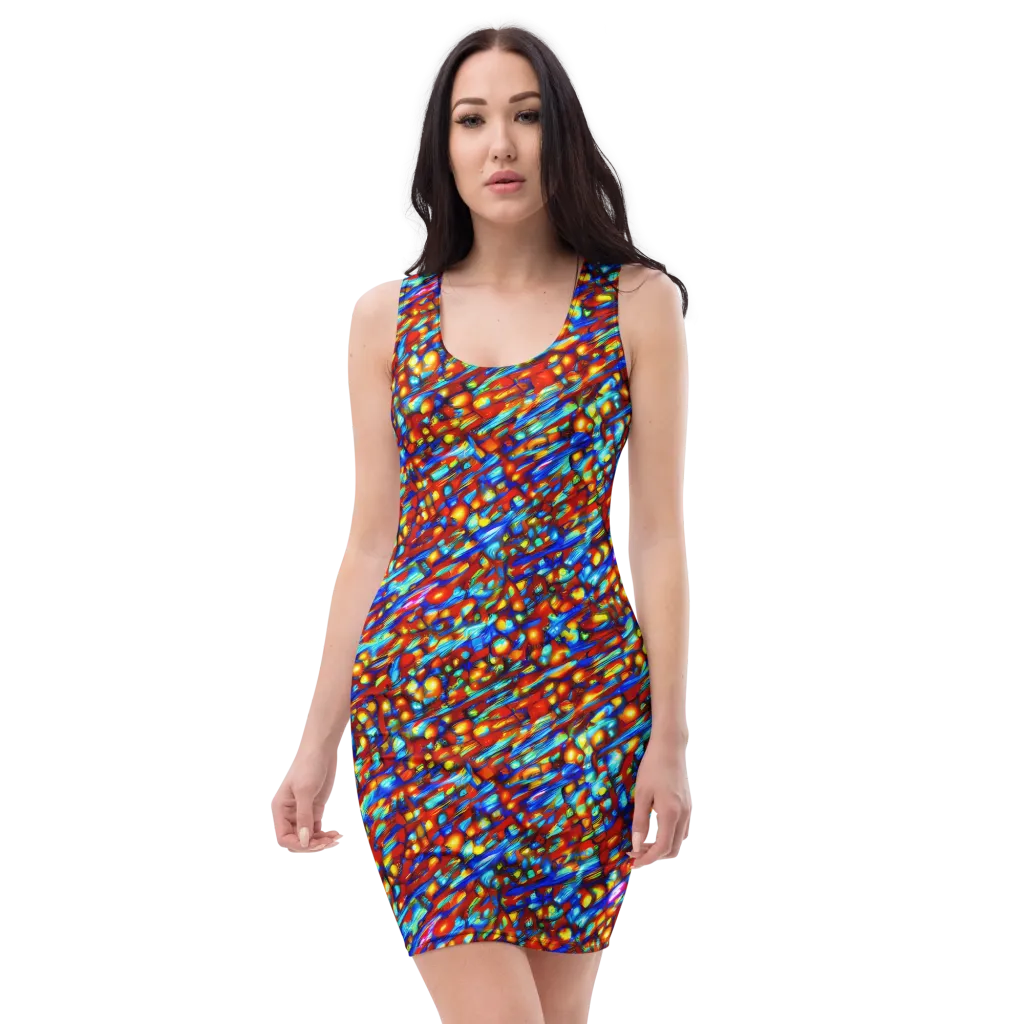 Sonic Solaris on Bodycon Dress — Front