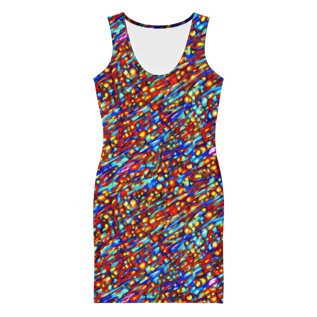 Sonic Solaris on Bodycon Dress — Front
