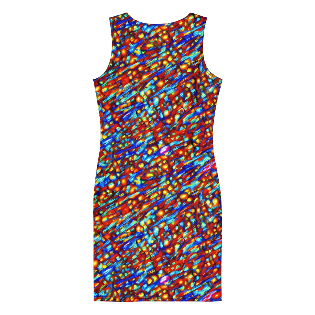 Sonic Solaris on Bodycon Dress — Back