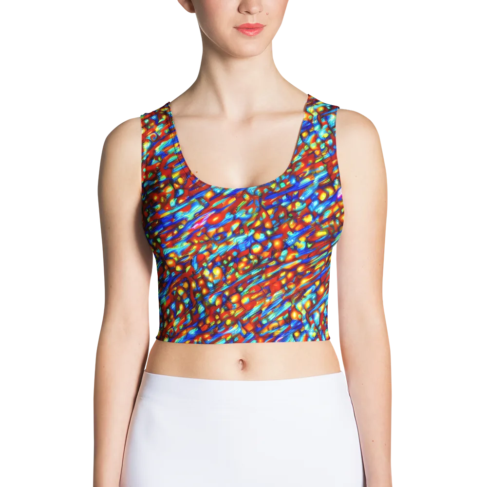 Sonic Solaris on Crop Top — Front