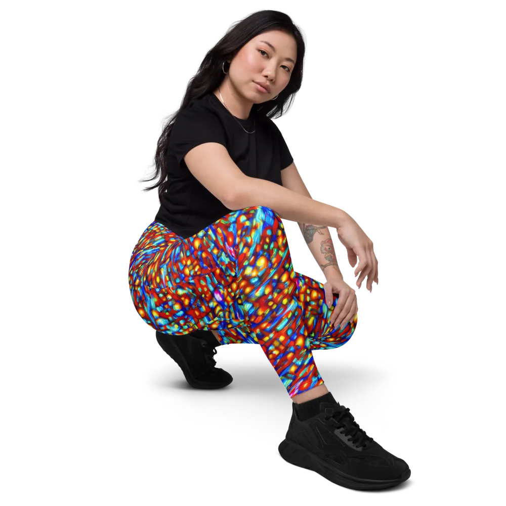 Sonic Solaris on Leggings with Pockets — Right Front