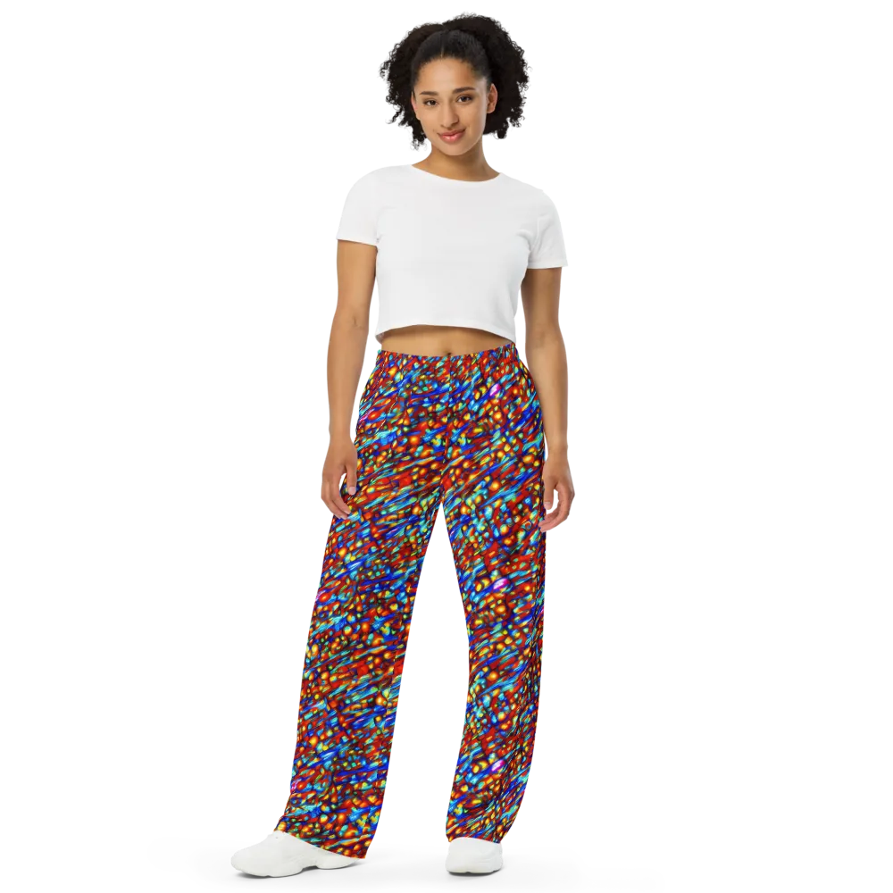 Sonic Solaris on Wide-Leg Pants — Front