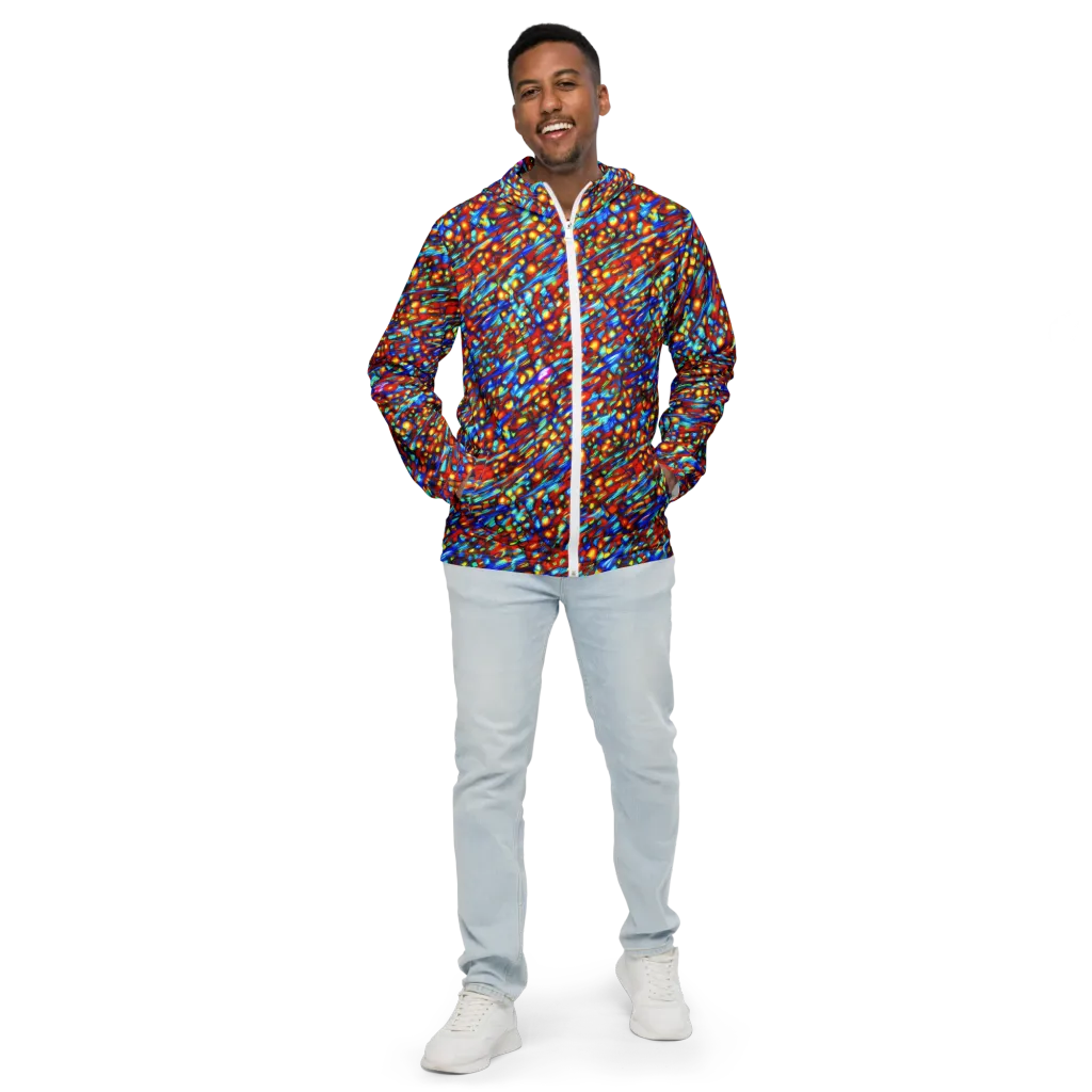 Sonic Solaris on Men's Windbreaker — Front