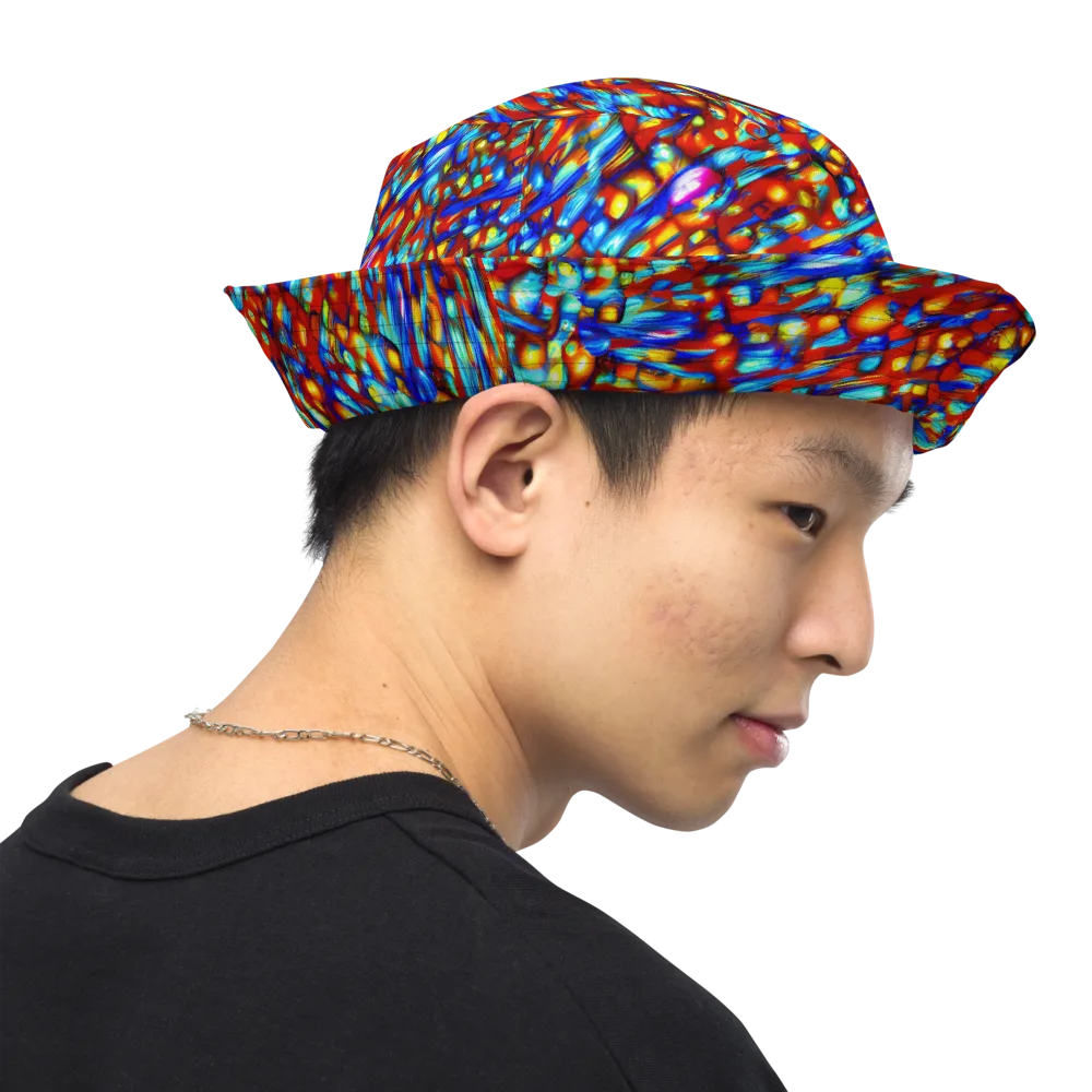 Sonic Solaris on Reversible Bucket Hat — Right Outside