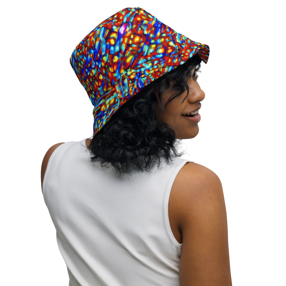 Sonic Solaris on Reversible Bucket Hat — Right Outside