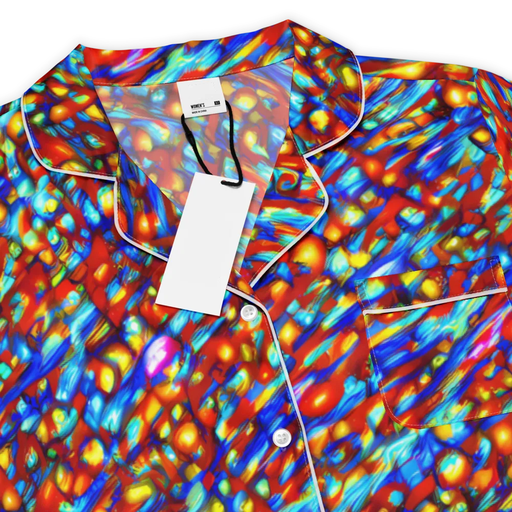 Sonic Solaris on Women's Short Sleeve Pajama Top — Product details