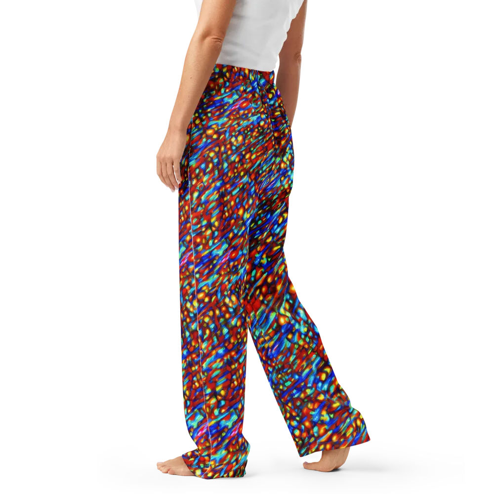 Sonic Solaris on Women's Pajama Pants — Left