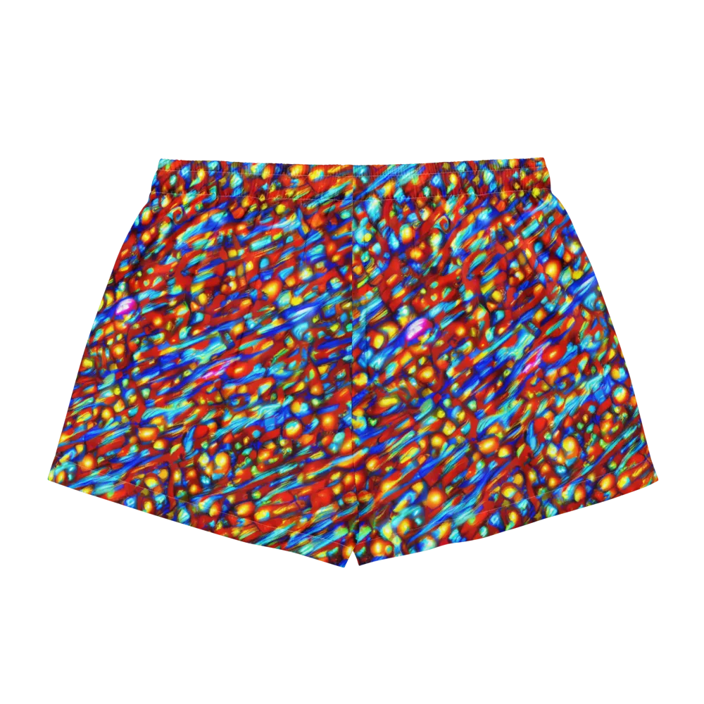 Sonic Solaris on Women's Pajama Shorts — Back