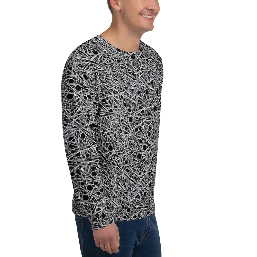 Black Circuit on Sweatshirt — Right Front