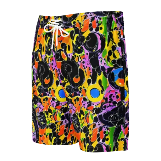 Amoeba Afterdark on a Men's Board Shorts