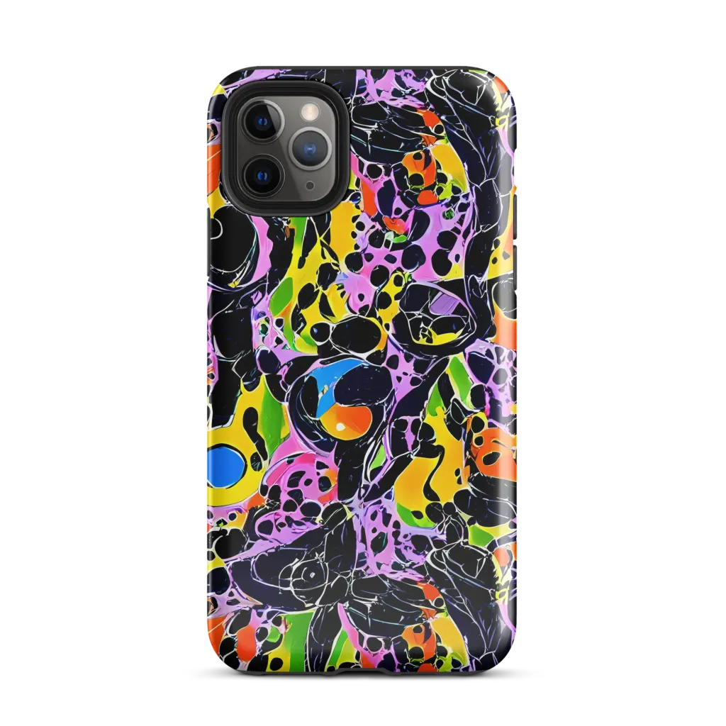 Amoeba Afterdark on Tough Case for iPhone® — Front