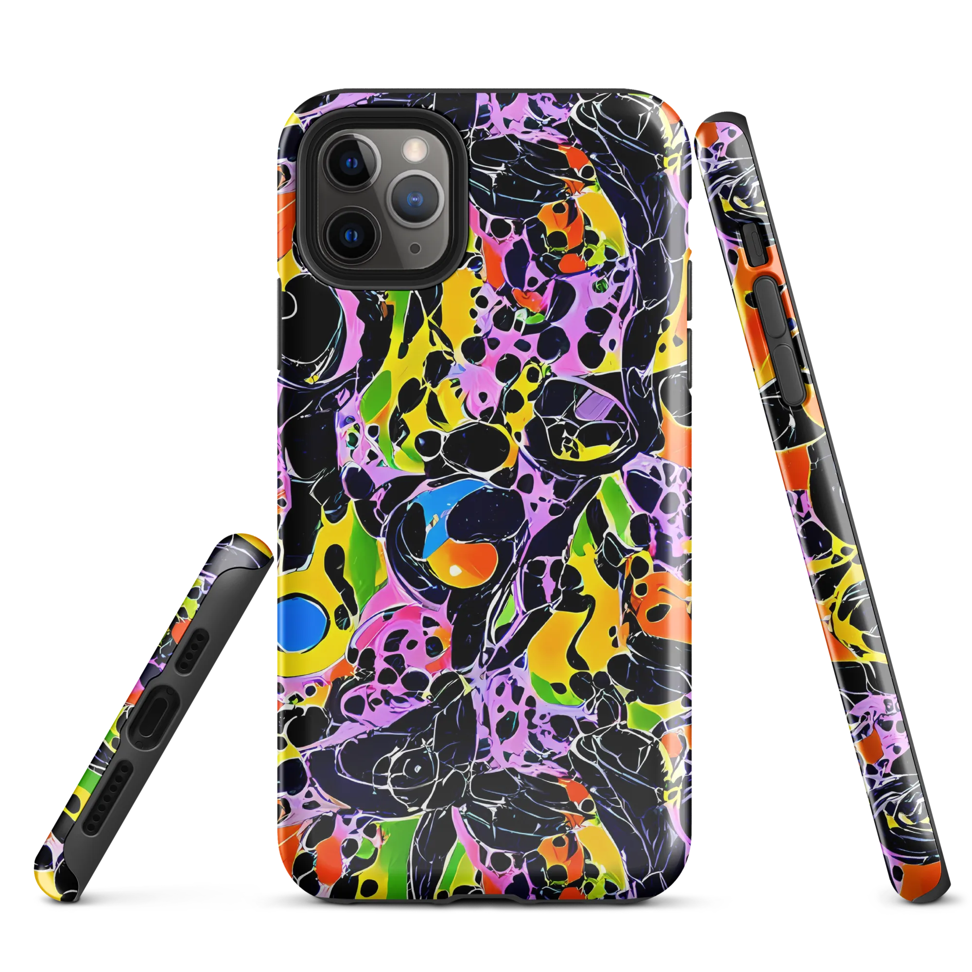Amoeba Afterdark on Tough Case for iPhone® — Front