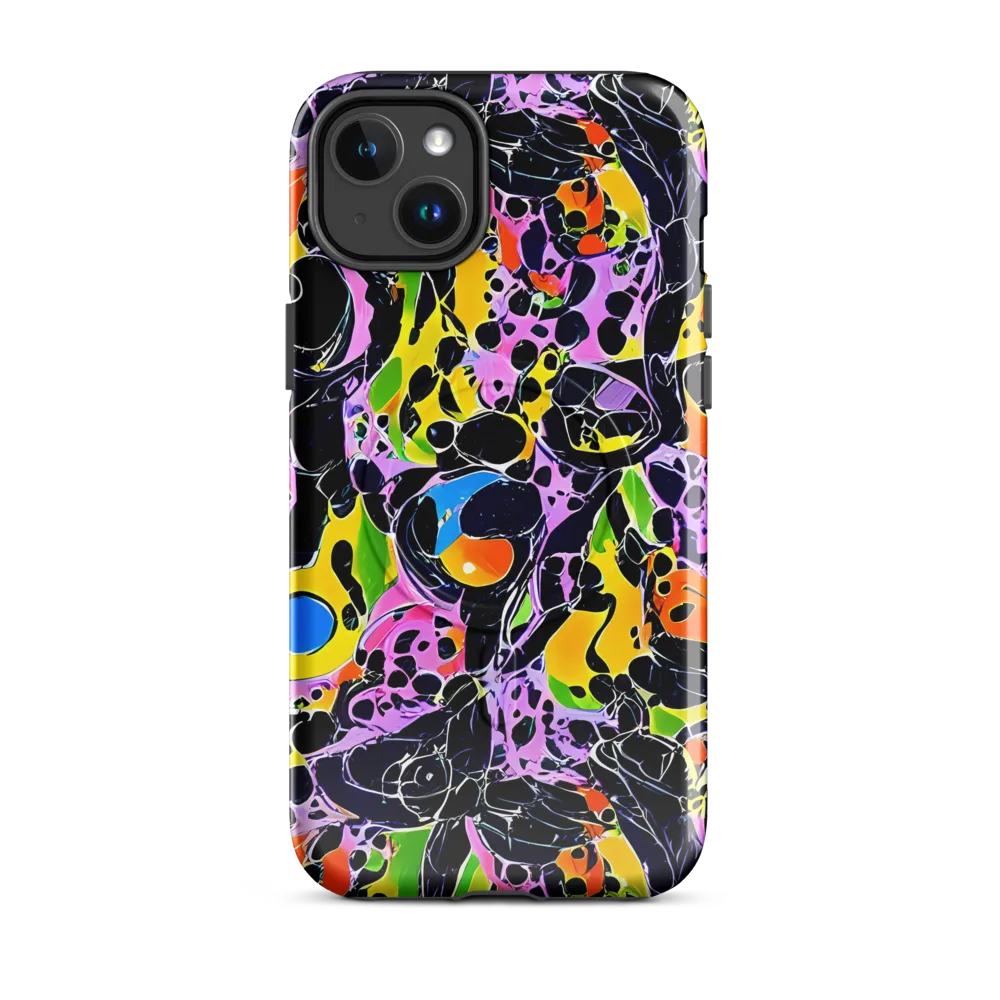 Amoeba Afterdark on MagSafe Tough Case for iPhone® — Front