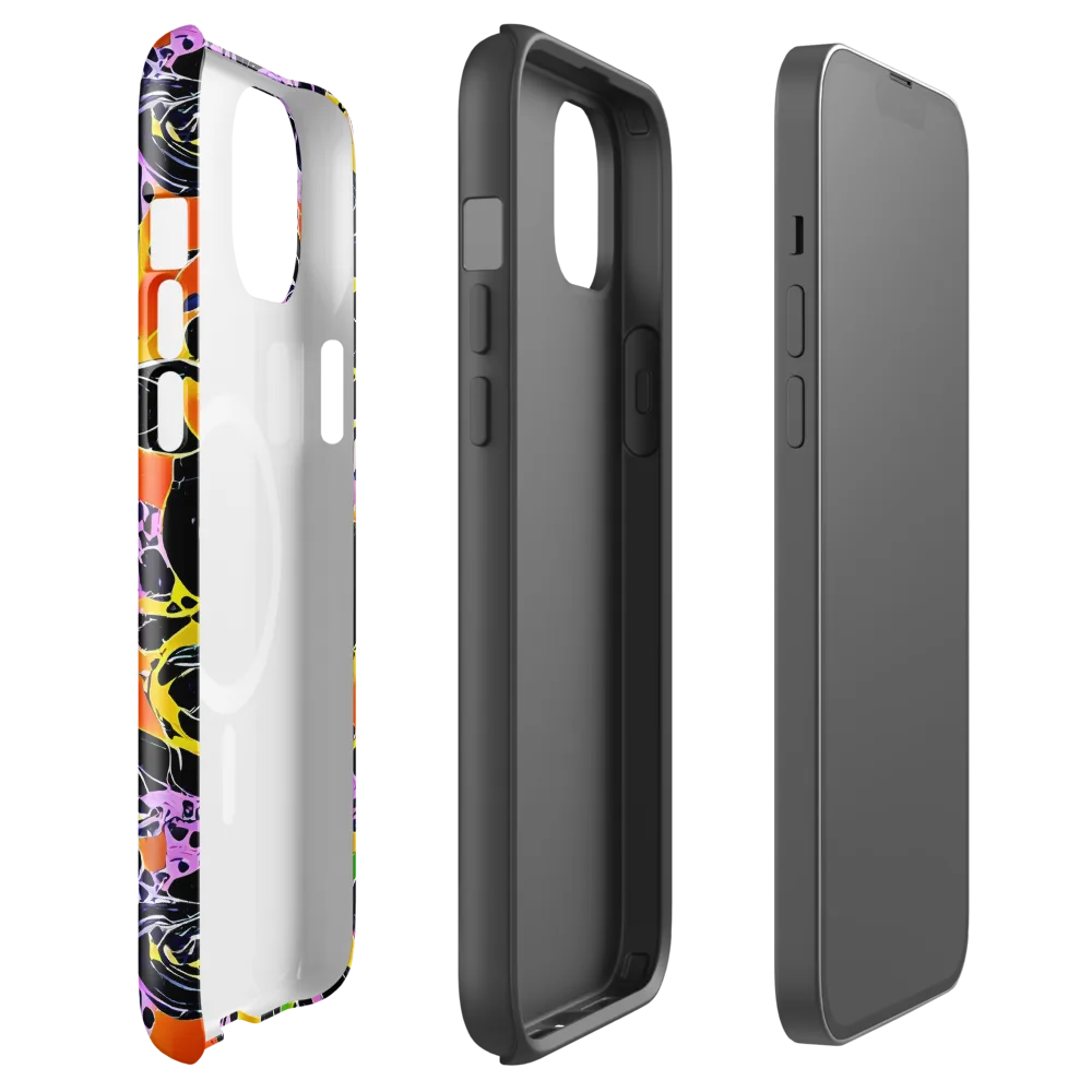 Amoeba Afterdark on MagSafe Tough Case for iPhone® — Front
