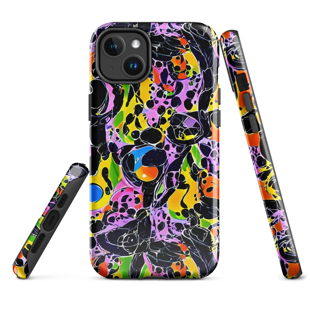 Amoeba Afterdark on MagSafe Tough Case for iPhone® — Front