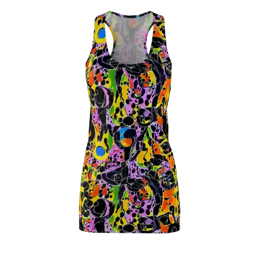 Amoeba Afterdark on a Racerback Dress