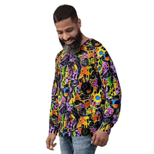 Amoeba Afterdark on a Sweatshirt