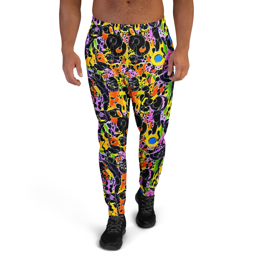 Amoeba Afterdark on Men's Joggers — Front