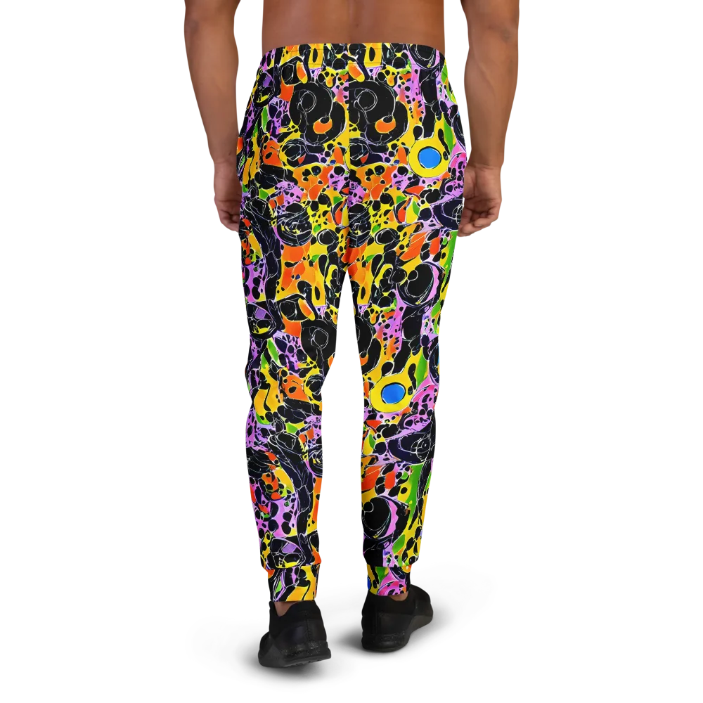 Amoeba Afterdark on Men's Joggers — Back