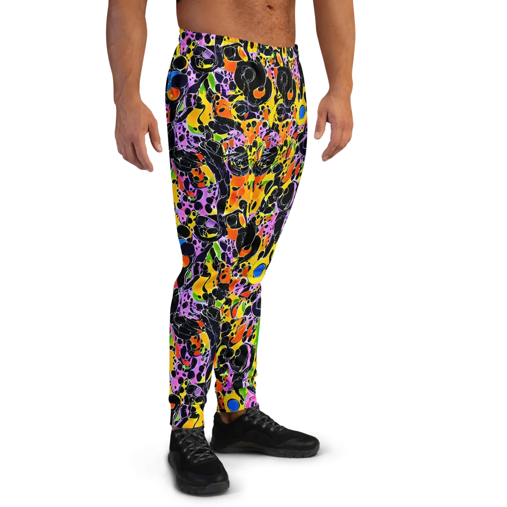 Amoeba Afterdark on Men's Joggers — Right