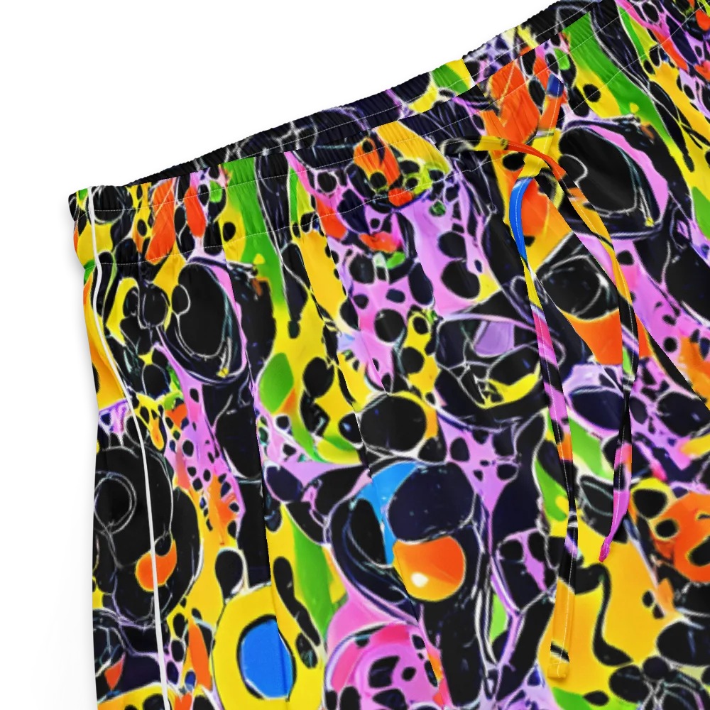 Amoeba Afterdark on Women's Pajama Shorts — Product details