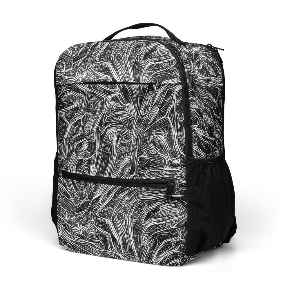 Liquid Timber on Utility Backpack — Left Front