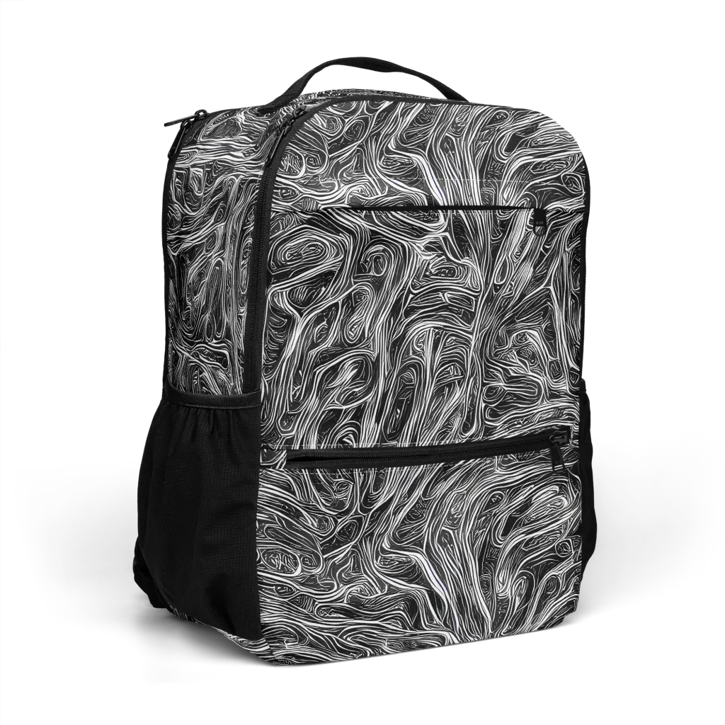 Liquid Timber on Utility Backpack — Right Front
