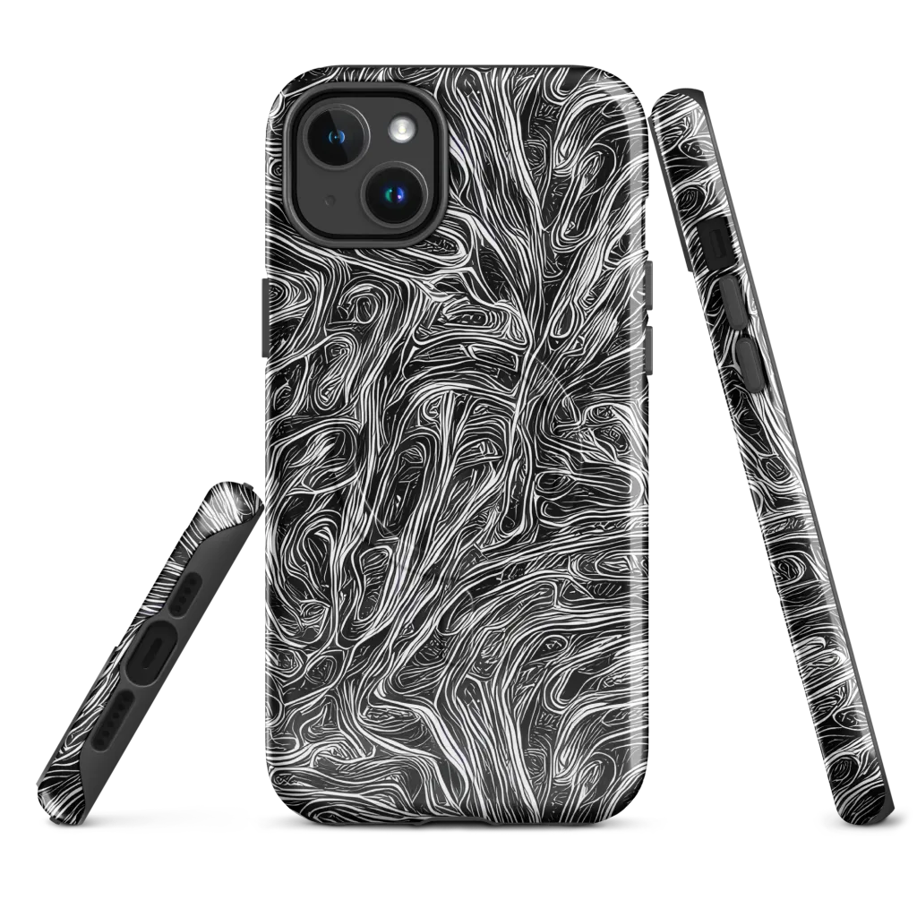 Liquid Timber on MagSafe Tough Case for iPhone® — Front