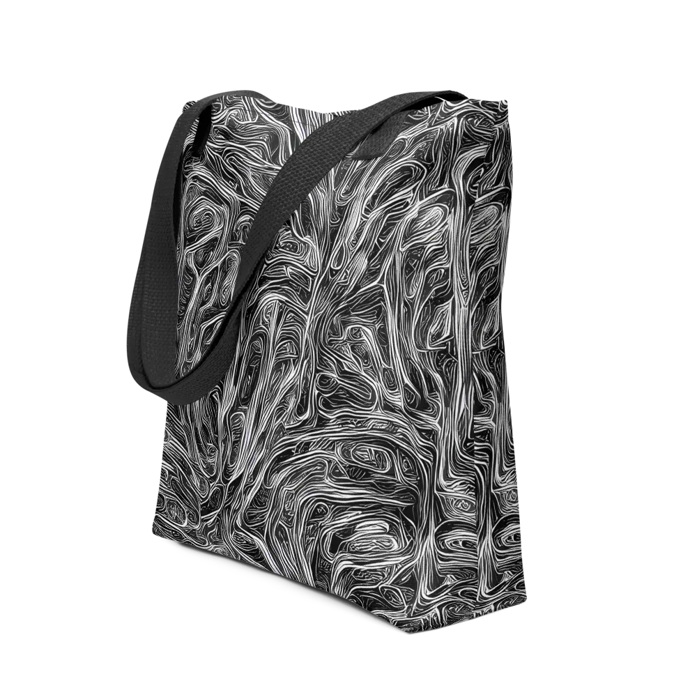 Liquid Timber on Tote Bag — Front