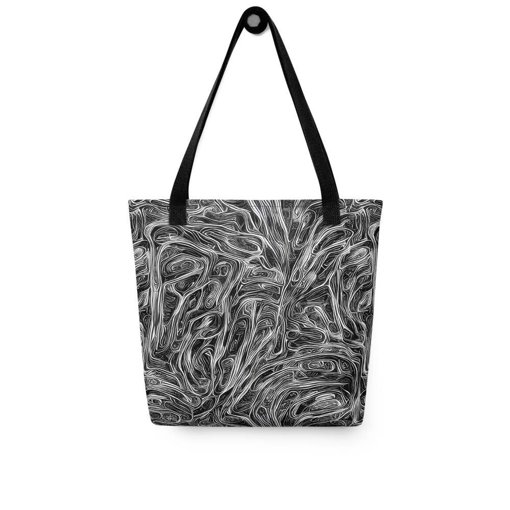 Liquid Timber on Tote Bag — Front