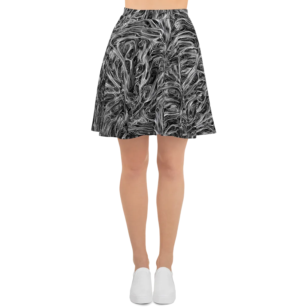 Liquid Timber on Skater Skirt — Front