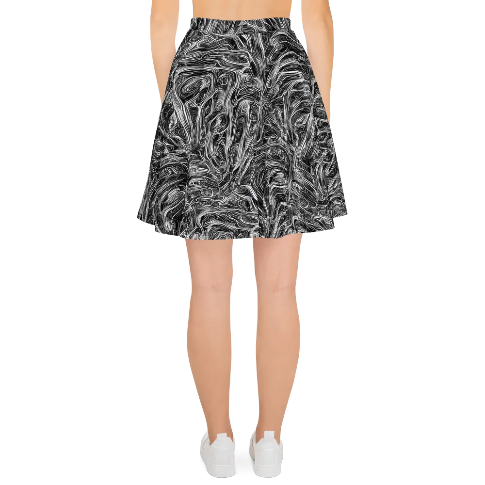 Liquid Timber on Skater Skirt — Back
