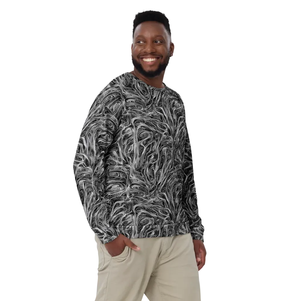 Liquid Timber on Sweatshirt — Front