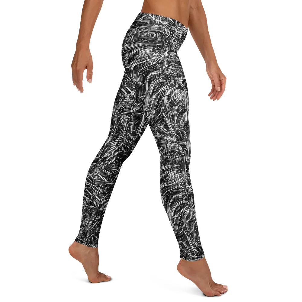 Liquid Timber on Leggings — Right
