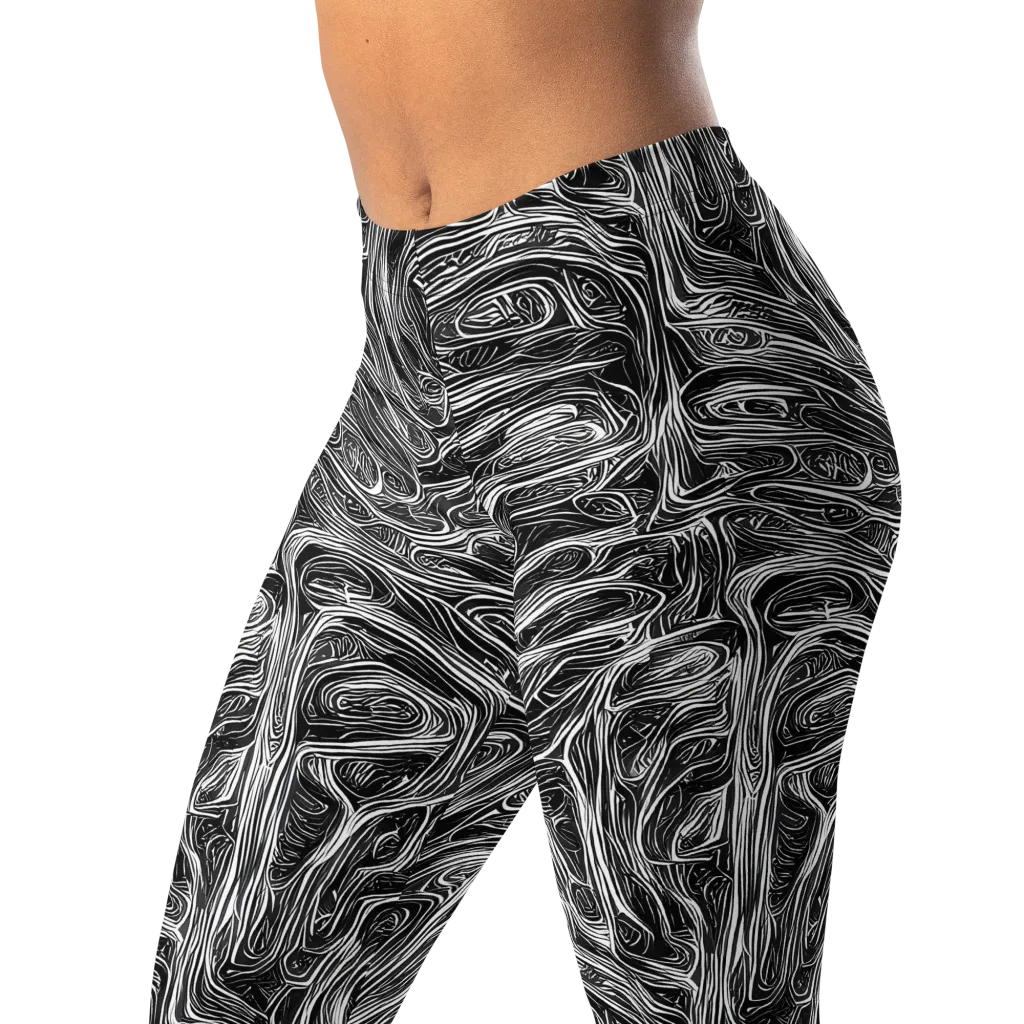 Liquid Timber on Leggings — Left Front