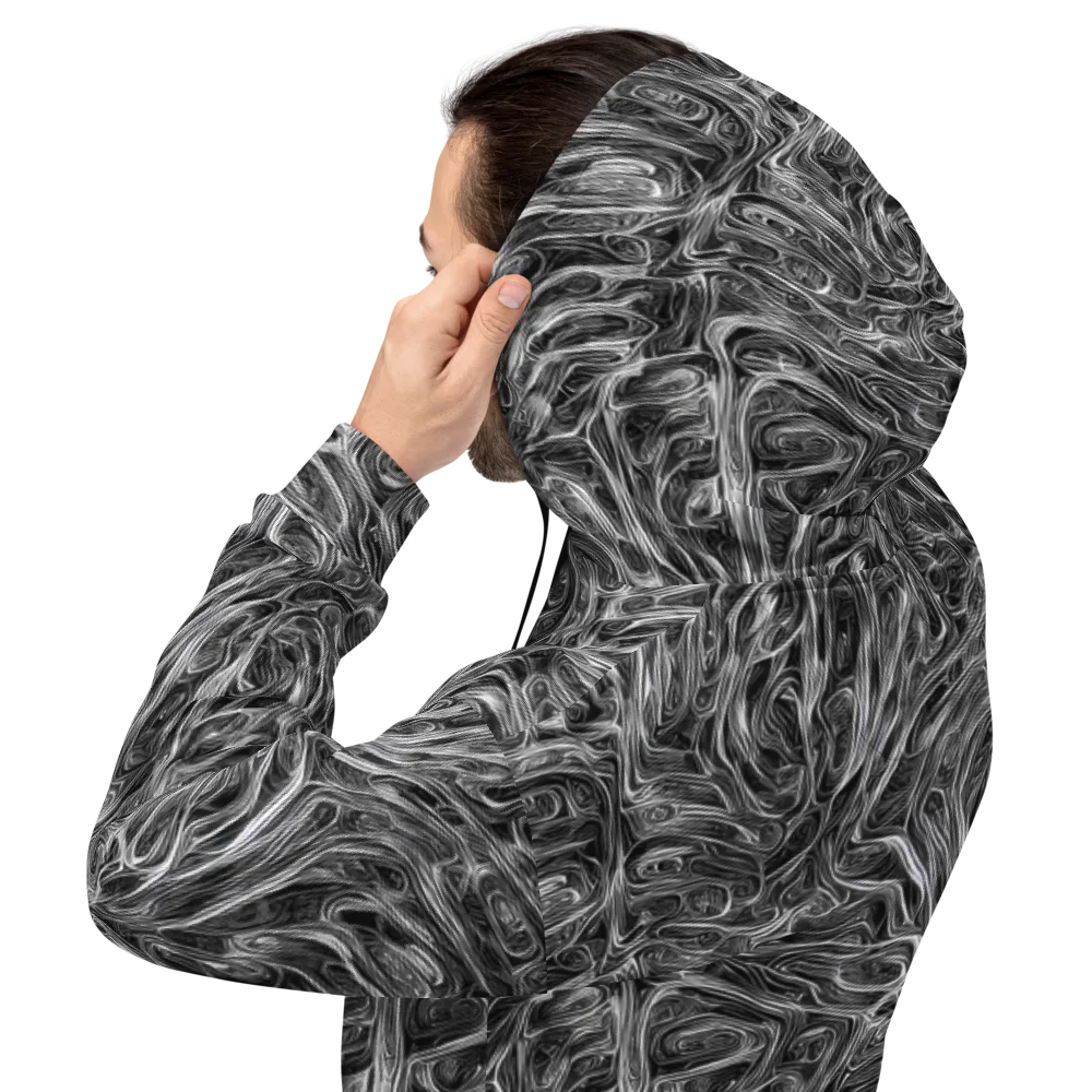 Liquid Timber on Hoodie — Back