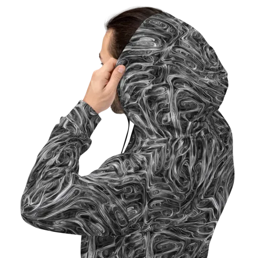 Liquid Timber on a Hoodie