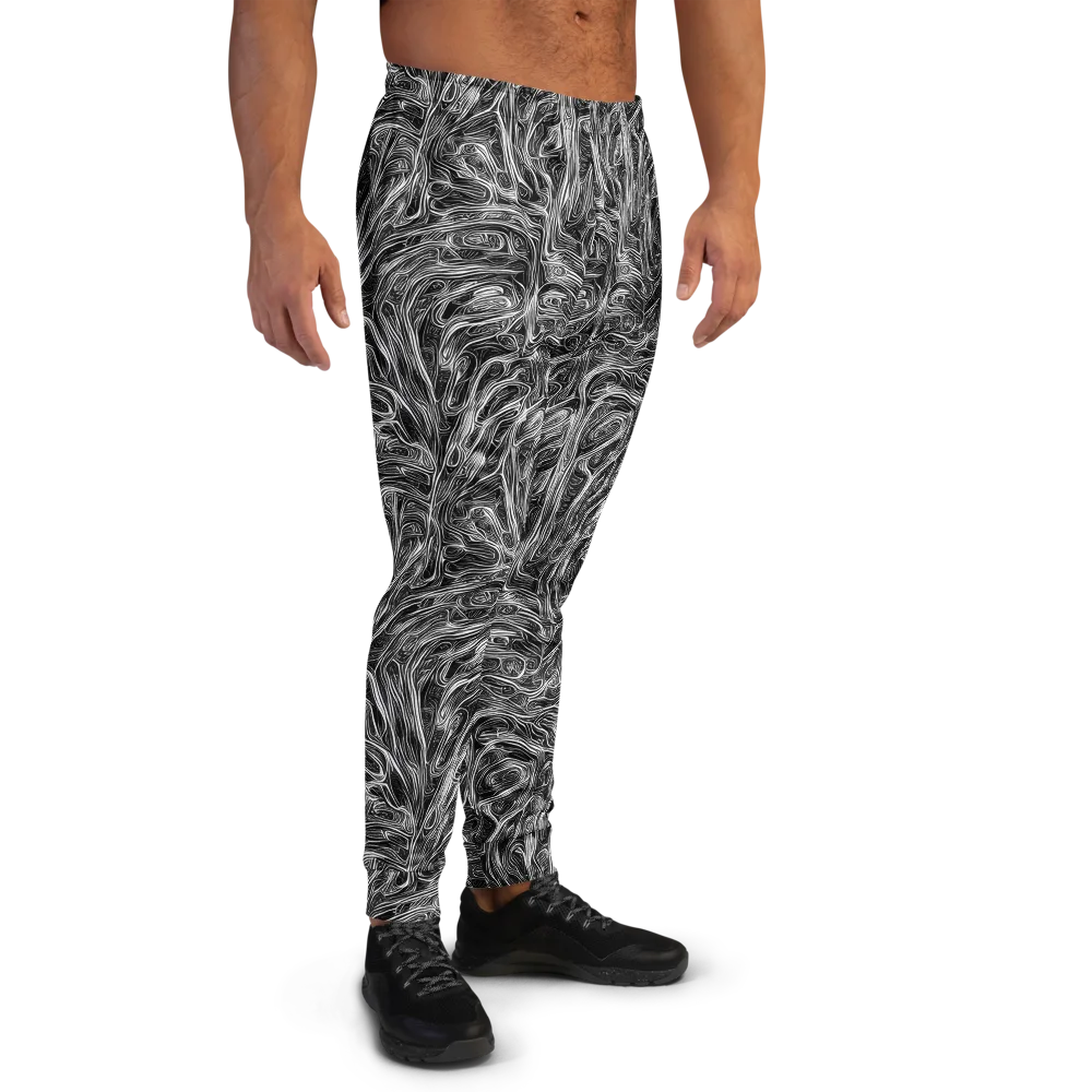 Liquid Timber on Men's Joggers — Right