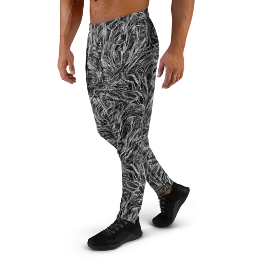 Liquid Timber on a Men's Joggers