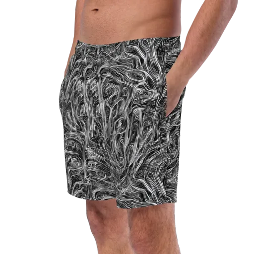 Liquid Timber on a Swim Trunks