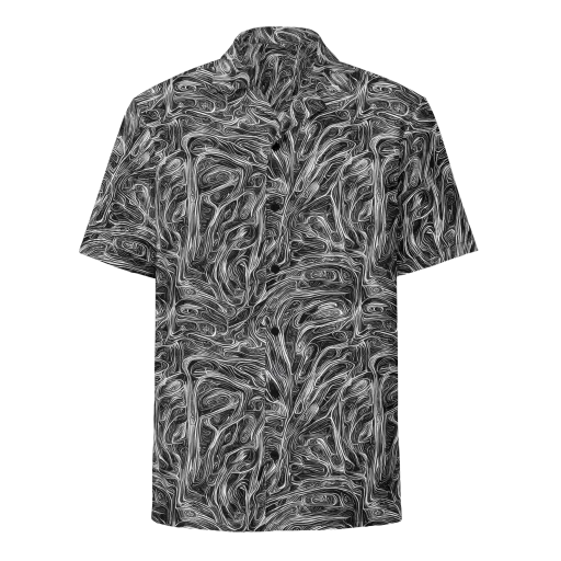 Liquid Timber on a Button Shirt